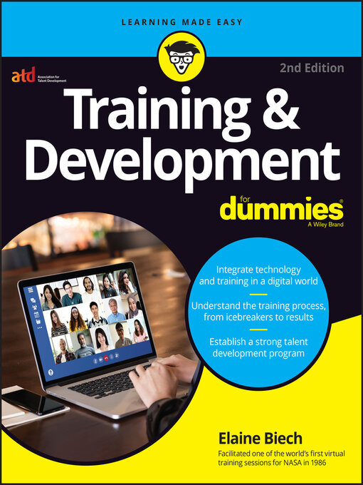 Title details for Training & Development For Dummies by Elaine Biech - Available